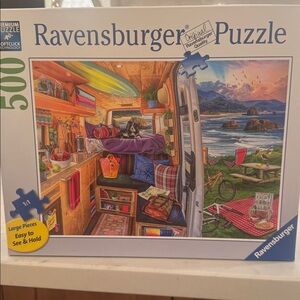 Ravensburger Camper Perspective 500 Piece Jigsaw Puzzle